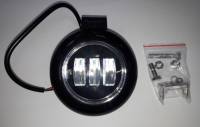 Фара светодиодная дополнительная LED 12-24V (круглая) (TLT)