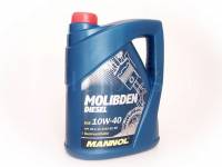 MANNOL Масло моторное MOLIBDEN Diesel  10W40  ( 5л) (п/синтетика)