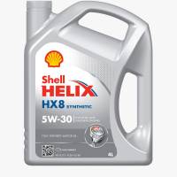 Масло моторное Shell Helix HX8 5W30 (4л) синтетика (A3/B3/B4) бенз. диз.
