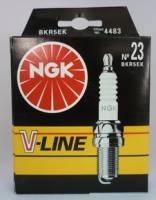 Свеча зажигания NGK V-Line 23 (BKR5EK) Nexia DOHC, Opel, PEGUEOT-406 2-х элект.(4шт) (30)