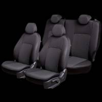 Чехлы на сиденье Nissan Almera-3 (G11/G15) 11.2012-08.2019г. 3Г Дублин Жаккард (цельн. задн. спинка)