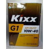 Масло моторное Kixx G 10W40 SN Plus (4л.) п/синт. (бенз.)