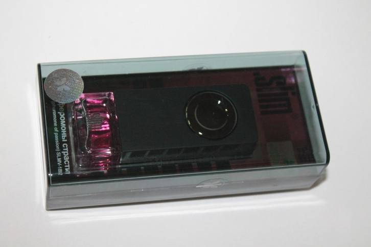 Освежитель (ароматизатор) на дефлектор жидкий SLIM Феромоны (8мл) (20/80) (FKVJP)