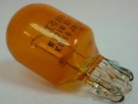 Лампа 12V бесцок. WY21W (W3x16d) Желтая (KOITO) (100)