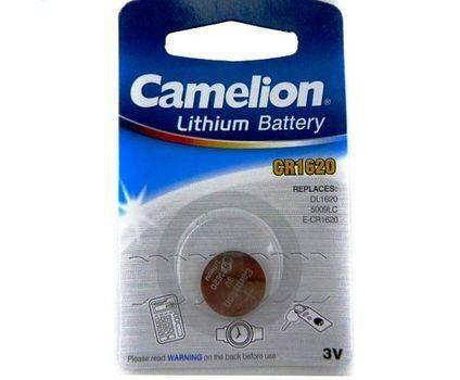 Элемент питания (батарейка) 1620 Camelion CR1620 BL-1 1шт