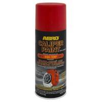 Краска-спрей для тормозных суппортов с добавлением керамических полимеров красная (ABRO) (12)