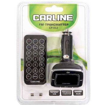 FM-трансмиттер Carline CP-012 LCD-дисплей, USB, SD/MMC, AUX, пульт