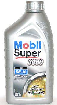 Масло моторное Mobil Super 3000 XE 5W-30 ACEA C3, API SM/SL (1л) (12)