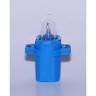 Лампа щитка пр. 12V W1.2W без цок. с патрон. B8.3d синяя NARVA