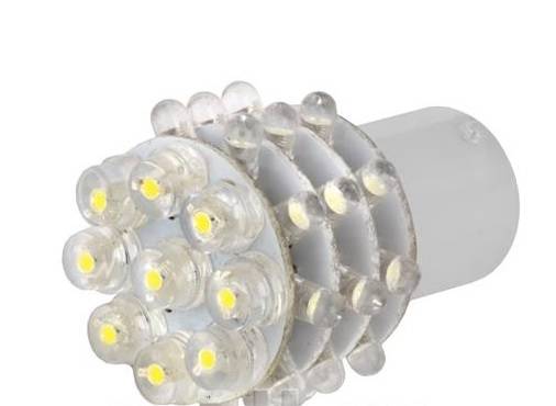 Лампа 1-конт. 12V P21W 36 LED с цок. BA15s (SKYWAY)