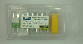 Предохранитель MINI набор из 10шт. с пинцетом в блист. (МАЯК) УЛЬТРА (50) (Маякавто)