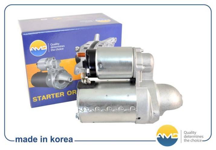 Стартер Nexia DOHC SOHC, Lanos, Aveo (AMD) (6)