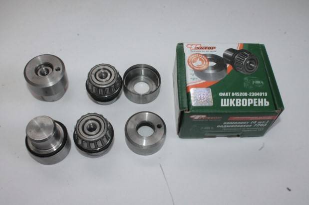 Шкворня /УАЗ/ н/о (на подш.) (4 шт) (Фактор)