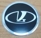 Наклейка "ВАЗ" на автомобильные колпаки, диски диаметр 55мм комплект 4шт.