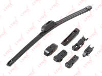 Щетка стеклоочистителя бескаркасная 19 48 см 5 адаптеров LYNX