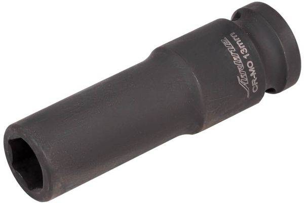 Головка ударная торцевая 1/2 DR шестигранная удлиненная 13мм (AT-IS12-25) (Airline)