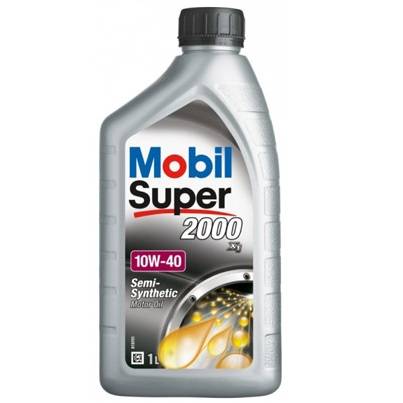 Масло моторное Mobil Super 2000х1 DIESEL 10w40 (1л) полусинтетика (152051)