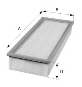 Фильтр воздушный Nexia Espero (Filtron)