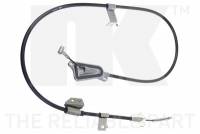 Трос руч.тормоза прав. Niissan Almera II (N16) 00-06 L=1647мм