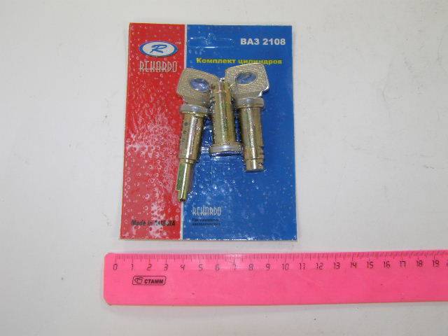 Личинки замков дв.+ багаж. /2108/ в блист. (Рекардо)