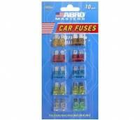 Предохранитель флажк. набор №8 из 10шт (5А,7.5А,10А,15А,20А, 25А, 30А) в блист. (ABRO) Предохранитель флажк. набор №8 из 10шт (5А,7.5А,10А,15А,20А, 25А, 30А) в блист. (ABRO)
