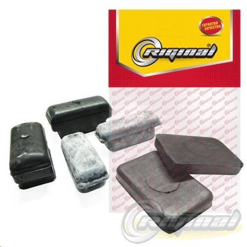 Подушка рессорная /Г-53, 3307, ПАЗ/ перед. (Riginal)