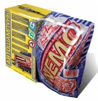 Набор "Шампунь порошковый (15 пак)+ губка NEMO" (Зебра)