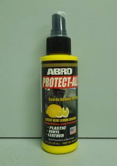 Полироль приборной панели и пластика ЛИМОН (120мл) (ABRO)