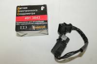 Датчик скорости /УАЗ 31519, 3160 Хантер/ 6-ти имп. квадрат. с проводом (аналог 491.3843) (Ромб) Датчик скорости /УАЗ 31519, 3160 Хантер/ 6-ти имп. квадрат. с проводом (аналог 491.3843) (Ромб)