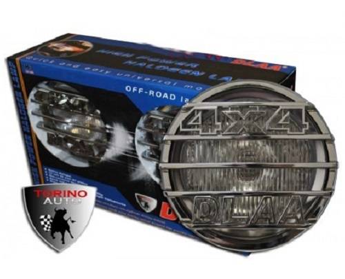 Фара противотуманная  DLAA  LA908  (белый 12V 55A H3) корпус пластик  с решеткой 4X4 DLAA