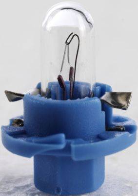 Лампа автомобильная BAX 12V-1,2W (B8,4D) Light Blue