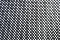 Сетка декор алюмин. ячейка 6мм черная размер 25х100см (Meshmsk)