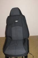 Чехлы на сиденье /Chevrolet Cruze/ с 2008 г. Жаккард черный (разд. зад. спинка) (TREND NEW)