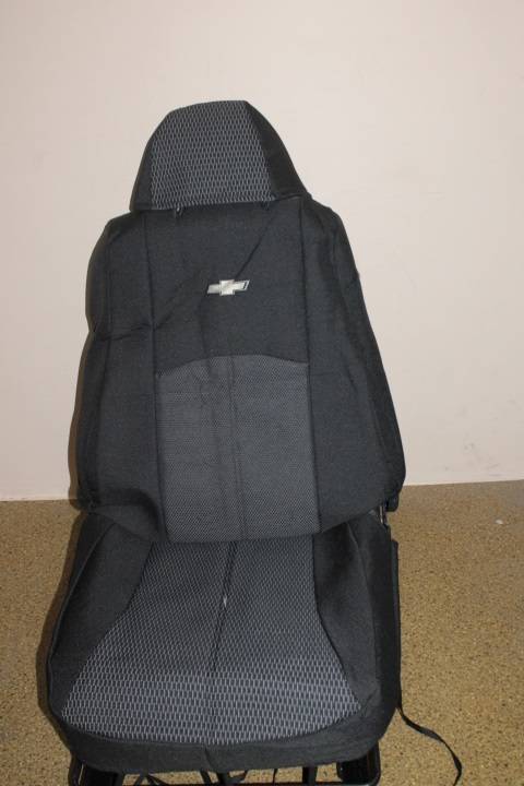 Чехлы на сиденье /Chevrolet Cruze/ с 2008 г. Жаккард черный (разд. зад. спинка) (TREND NEW)