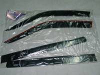 Дефлекторы дверей (ветровики) ВАЗ 2111, 2171 Приора универсал клеящиеся (Azard)