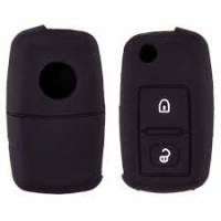 Чехол на ключ Volkswagen (2 кнопки) силиконовый (SKYWAY) Чехол на ключ Volkswagen (2 кнопки) силиконовый (SKYWAY)