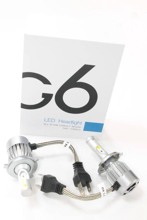 Лампа H4 8-48V LED 6000K 2 шт (светодиод.) (P.R.C.)