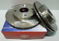 Диск тормоз. Lacetti, Nubira перед. из 2 шт (AT) Чехия Диск тормоз. Lacetti, Nubira перед. из 2 шт (AT) Чехия