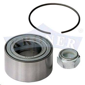 Подш. ступицы Renault Logan Lada Largus перед. без ABS /гайка+стопор+шайба/ (KRONER)