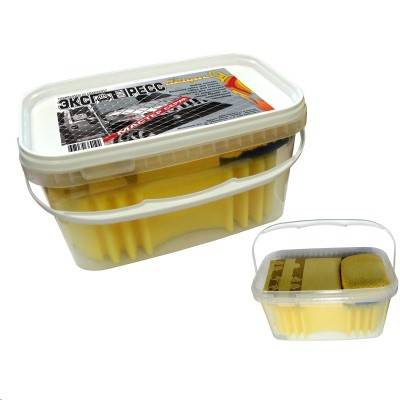 Набор "Экспресс-мойка" в пластиковом контейнере (Зебра)