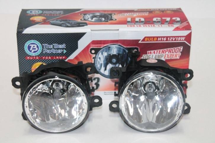 Фара п/туман. Renault Logan II Koleos Duster Fluence Vesta. X-Ray (Pentair)