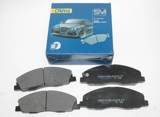 Колодка торм. /Г-3302 NEXT/ перед. (DAfmi)