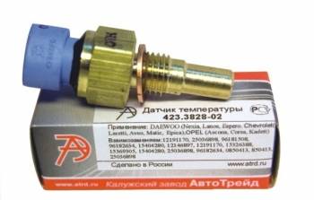 Датчик температуры в гол. блока Daewoo Nexia Lacetti Lanos Matiz (АВТОТРЕЙД)