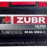 Аккумулятор ZUBR ULTRA 6ст-60Ач п.п.