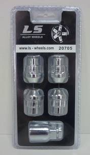 Секретка гайка колеса LS М12х1,5 (CH) Toyota, Kia, Mitsubishi, Mazda, Lexus (4+1) (50)