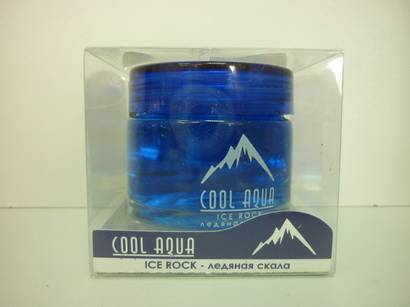 Освежитель (ароматизатор) на панель гелевый COOL AQUA Ледяная скала (Azard Group) (30)