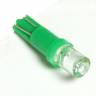 Лампа щитка пр. 24V W1.2W T5 1 LED без цок. W2x4.6d зеленая (Nord Yada)
