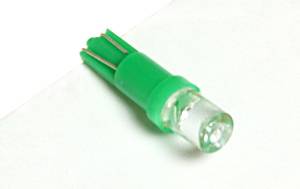 Лампа щитка пр. 24V W1.2W T5 1 LED без цок. W2x4.6d зеленая (Nord Yada)
