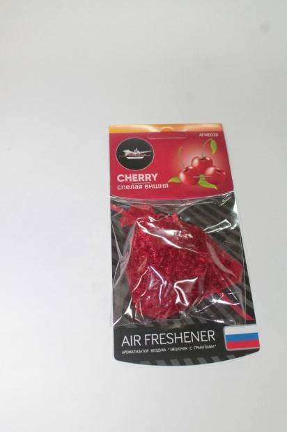 Освежитель (ароматизатор) подвесной мешочек с гранулами Спелая вишня (Airline)