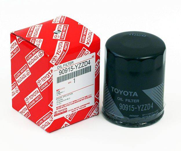 Фильтр масляный Toyota 90915YZZD4 ( 9091520004 , 90915YZZB7 )